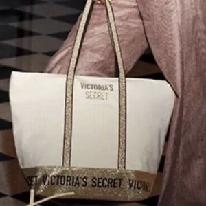 VS gold, black and beige tote NWT!